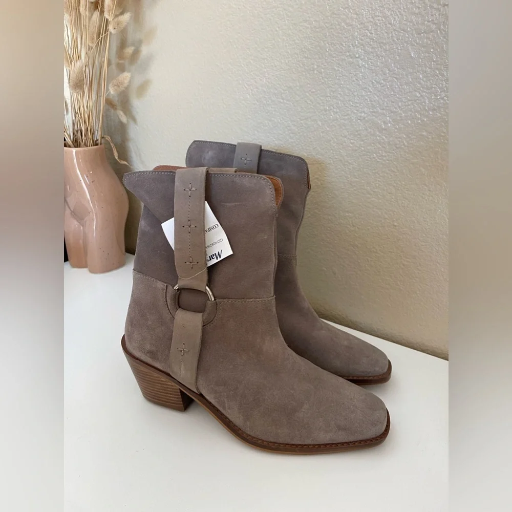 NEW Lucky Brand suede genuine leather boots